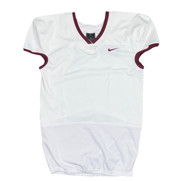 Nike Other - Nike Team Vapor Untouchable Jersey Men's XL White Maroon Vented AO4800 NWT